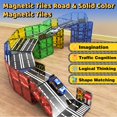 thumbnail image 2 of Set de baldosas magnéticas para carretera Goodtiles Preschool Montessori para niños de más de 3 años, 2 of 7