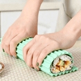 thumbnail image 5 of Sushi Rolling Mat | Non-Stick Bamboo Makisu for Hand Rolls | Easy to Clean & Reusable | Includes 1 Piece | Wavy Grain Design for Perfect Rice, 5 of 8