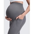 thumbnail image 5 of CRZ YOGA Butterluxe Maternity Leggings Pockets 25" Soft Workout Active Yoga Pregnancy Womens Pants, 5 of 5
