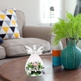 thumbnail image 5 of OATIPHO Clear Glass Vase Angel Shaped for Home Decoration Transparent Creative Ornament, 5 of 8