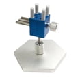 thumbnail image 1 of LOVIVER Bench Vise Aluminum Alloy Miniature Workbench Vise for Jewelry Model Figures Blue, 1 of 8