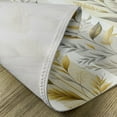 thumbnail image 4 of Ambesonne Yellow Place Mats Set of 4, Leaves of Modern Farmhouse, Standard Size, Pale Coffee Purpleblue, 4 of 5