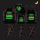 thumbnail image 3 of Pijamas familiares a juego de Navidad, luminosos, brillantes, colgantes con My Gnomies Red, conjunto de pijamas, 3 of 3