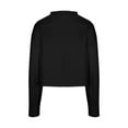 thumbnail image 6 of Busydd Womens Sweatshirt Casual Fall Crewneck Sweatshirts Solid Color Long Sleeve Tops for Woman Lightweight Comfort Basic Hoodie Pullover Tops, 6 of 8
