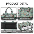 thumbnail image 4 of Large Capacity Tote Bag,Dachshund and Flower Handbag Fashion Luxury Tote Bag,15.7"x13"x 5.1" Inches,Laptop Compatible, 4 of 6