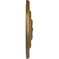 thumbnail image 4 of Ekena Millwork 23 1/2"OD x 2 3/4"P Floral Ceiling Medallion, Hand-Painted Pale Gold, 4 of 6