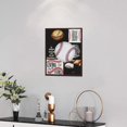 thumbnail image 3 of Motivational Baseball Wall Art Baseball Pictures Wall Decor Never Give Up Inspirational Quotes Canvas Painting Print Framed Artwork Modern Decorations for Boys Room Bedroom Living Room Office 12"x16", 3 of 6