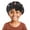 Black, variant on Kids Reversible Silk Satin Bonnet Wide Elastic Band Perfect for Curly Hair And Sleep, Beige