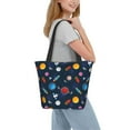 thumbnail image 2 of Disketp Space Cartoon for Women’s Casual Shoulder Tote Bag Cross-body Handbags for Shopping, Travel and Daily Use, 2 of 6