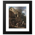 thumbnail image 2 of Jan Steen 20x24 Black Modern Framed Museum Art Print Titled - A Party of Peasants (Between 1648 and 1650), 2 of 5