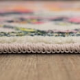 thumbnail image 4 of Mohawk Home Prismatic Sanborn Multi Transitional Ornamental Oriental Precision Printed Area Rug, 5'x8', Pink & Orange, 4 of 6