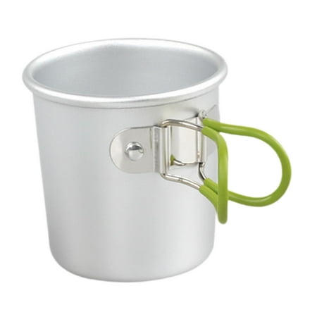 

figatia Camping Mug Folding Cup Lightweight Reusable Outdoor 150ml Outdoors for Cycling Hiking Survival Adventure