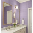 thumbnail image 4 of S4Sassy Self Adhesive Wallpaper, Mosaic Tile Print Wallpaper, Purple Removable Diy Vinyl Tile Pattern Wall Covering, Plain Peel And Stick Contact Paper For Entryway, Kitchen Backsplash(25"X60"), 4 of 9