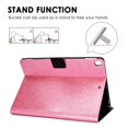 thumbnail image 3 of Dteck Case for iPad 10.2-inch 9th Generation 2021,Magnetic Bling Glitter PU Leather Card Holder Wallet Folio Kickstand Shockproof Cover for iPad 8th/7th Gen 10.2",Pink, 3 of 5