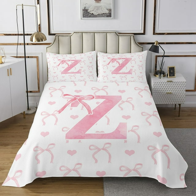 Erosebridal Cute Leopard Coverlet Set Twin, Wildlife Cheetah Bedding Set, Botanical Decor, 2-Piece