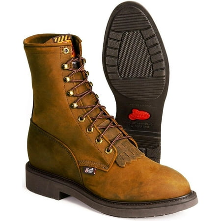 Justin Boots Justin Work Conductor Double Comfort Lacer Western