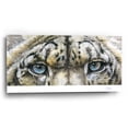 thumbnail image 2 of Epic Art 'Eye-Catching Snow Leopard' by Barbara Keith, Acrylic Glass Wall Art, 24"x12", 2 of 8
