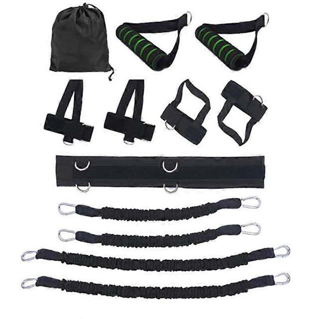 Full Body Resistance Trainer Sports Fitness Waist Leg Bouncing Training Resistance Bands Gym Stretching Kit New