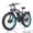 Blue, variant on KETELES Electric Bike for Adults,AWD Ebikes Dual Motor Peak 4000W, 26'' Fat Tire bikes with 48V 23AH Battery Hydraulic Brake ​​Electric Bicycle, 21 Speed Mountain EBike UL 2849.