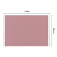 thumbnail image 4 of REGALWOVEN Placemats Set of 6 Placemats for Kitchen Dining Table Decor Washable Heat Resistant Table Placemats Wipeable Table Mat Pink 18*12in, 4 of 7