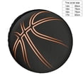 thumbnail image 3 of Cool Basketball Universe Exploration Tire Covers Wheel Cover Protectors Weatherproof UV Protection Spare Tire, 3 of 5
