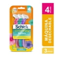 thumbnail image 2 of Rastrillo Schick Quattro4 You Rainbow con Alore vera y Vitamina E, 2 of 4