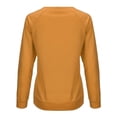 thumbnail image 1 of Camiseta Mujer Manga larga Cuello redondo Tops Poliéster Suéter deportivo Ropa con estampado informal, Caqui, S AweSitey AP003791-04, 1 of 6