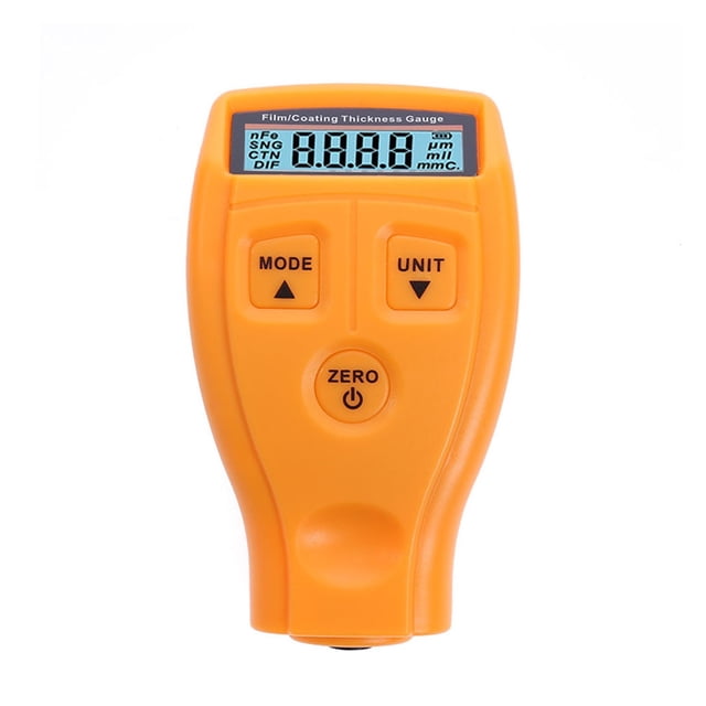 Car Coating Thickness Gauge LCD Painting Tester Film Paint Iron-based Thickness Meter Measuring Tools ,Automatic Calibration