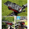 thumbnail image 3 of Ip4 Waterproof Bike Light, Usb Rechargeable Bike Front Light Set, 4000mah Power Bank, 4-6.3' Shockproof Phone Holder, 130db Speakerblue), 3 of 3