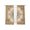 Multicolor, variant on Burnt Orange Boho Sheer Curtains 63 Inch Length 2 Panels Set, Southwestern Ethnic Geometric Voile Window Treatment Rod Pocket Curtains Sheers Drapes for Bedroom/Living Room/Kitchen 52x"63"x2