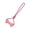 Pink, variant on Apeya Blue 13.4x5.11 Inch Dog Chew Toy, Dual-Action Teeth Cleaning Mouth Prop Durable Rubber Bone with Rope for Teething Puppies Small Medium Aggressive Chewers