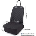 thumbnail image 5 of Funda para asiento de coche para perros, funda frontal para mascotas, para coches, camiones y todoterrenos. Impermeable y antideslizante (asiento delantero)., 5 of 5