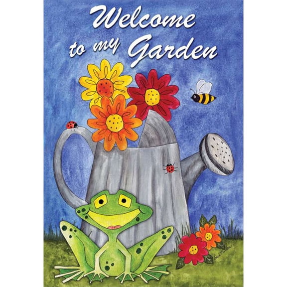 Premier House Flag - Welcome To My Garden