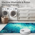 thumbnail image 5 of ODIKA 4'x6' Machine Washable Non-Slip Area Rug, Oceanic Creature Motif High Traffic Rug, Blue, 30596, 5 of 7