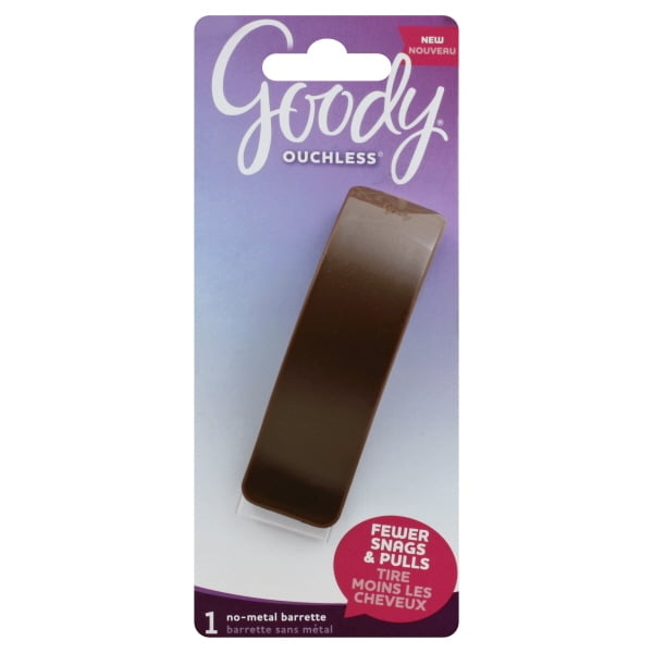 Ouchless Flex Rect A/C Clip, PartNo 1940636, by Goody Products, Hair
