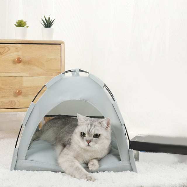 Summer Mat Outdoor Pet Tent Breathable Foldable Portable Camping Travel Mat for Dogs Cats Lightweight Durable Easy Clean