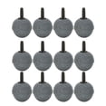 thumbnail image 1 of 12Pcs 20x20mm Durable Round Air Stone Bubble Diffuser for Aquarium Fish Tank Pump Hydroponics, 1 of 8