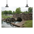 thumbnail image 2 of Print: Historic Bridge Built By The Wpa, Spring Park, Tuscumbia, Alabama, 2 of 4