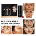 thumbnail image 4 of EGNMCR Ensemble de Trois Pièces Bâton de Réparation pour le Visage Gloss Poudre Fard à Joues Réparation du Visage Soins Soins, 4 of 5