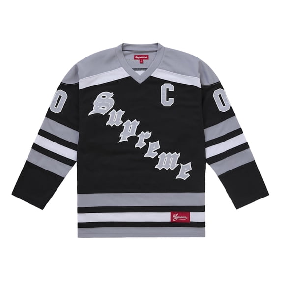 Supreme Men's Fire & Ice Hockey Jersey Black, from StockX