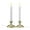Pewter, variant on 612 Vermont LED Electric Window Candles with Sensor Dusk to Dawn, Warm White Flicker Flame or Steady On, USB Low Voltage Adapter (4, Antique Bronze)
