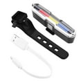 thumbnail image 1 of Luz trasera de advertencia para bicicleta de montaña LED recargable por USB (rojo, azul, blanco), 1 of 10