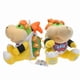 thumbnail image 2 of Super Mario Bowser Fire Dragon Plush Doll Large Mario Yellow Bowser II Son Doll Yellow Kuba (about 240g) 16-25cm左右（带吊牌）, 2 of 4