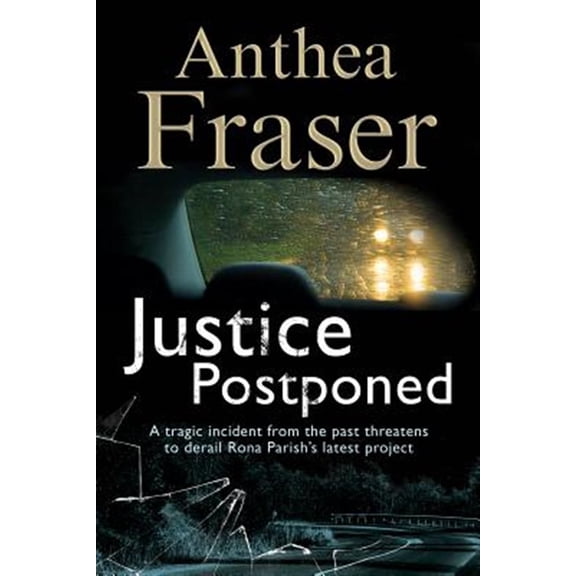 Pre-Owned Rona Parish Mystery: Justice Postponed (Hardcover)(Large Print)