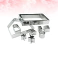 thumbnail image 3 of 10 unids 3D casa de pan de jengibre escenario de Navidad de acero inoxidable cortadores de galletas Set Biscuit Mold Fondant Cutter Baking Tool, 3 of 5