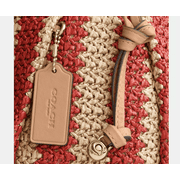 Coach Women's Faye Large Shoulder Bag With Stripes