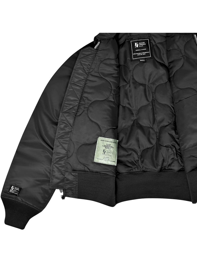 Valley Apparel Men's CWU 45/P Flight Jacket Military Manufacturer