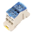 thumbnail image 3 of DIN Rail Power Junction Box AC DC1000V Electrical Terminal Block Connector Distribution Box for Distribution Cabinet, High Voltage Cabinets, 3 of 8
