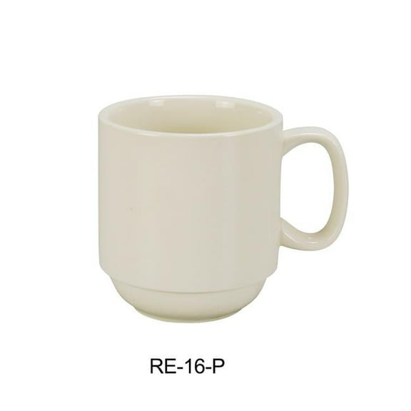 20 oz Stackable China Recovery Prime Mug, American White - 4 x 4.25 in. - Pack of 24