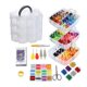 thumbnail image 4 of de almacenamiento con bandejas Almacenamiento de ías de ías y almacenamiento Caja de / Org El 17x17x13cm Baoblaze organizador de manualidades de costura, 4 of 8